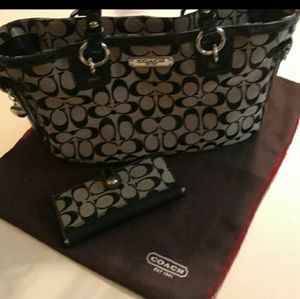 Authentic Coach & wallet set